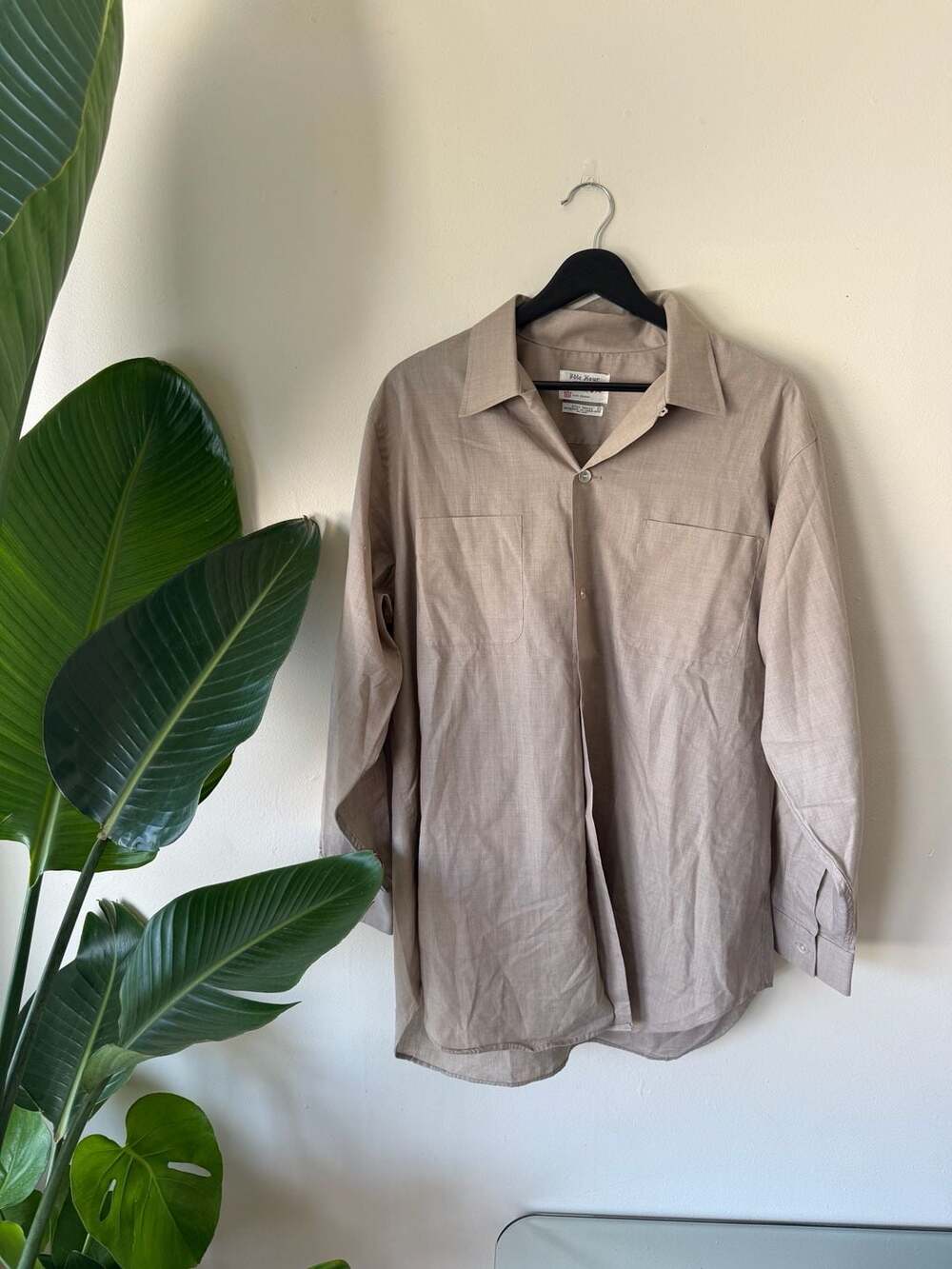 Vintage Idle Hour Sportster Styled by Enro Long Sleeve Button Up Shirt Size L